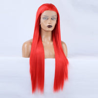 Crimson Blush Front Lace Wig-Lace Front Wig-UNIQSO UK