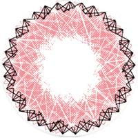 Sweety Lucky Girl Pink II (1 lens/pack)-Colored Contacts-UNIQSO
