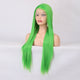 Rich Green Front Lace Long Hair Wig-Lace Front Wig-UNIQSO