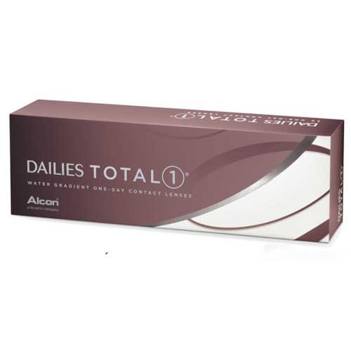 Dailies Total 1 (30 lenses/pack)-Clear Contacts-UNIQSO UK
