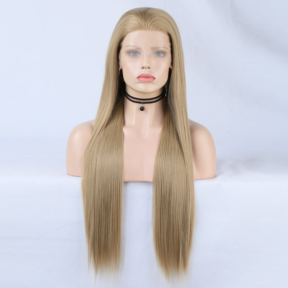 Dazzling August Linen Front Lace Wig-Lace Front Wig-UNIQSO UK