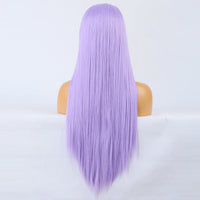 Sassy Shades Light Purple Front Lace Long Straight Wig-Lace Front Wig-UNIQSO