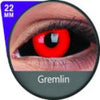 Flash Red Black Sclera Contacts Tokyo Ghoul - Red Ghoul/Gremlin (2 lenses/pack)-Sclera Contacts-UNIQSO UK
