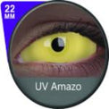 Flash UV Yellow Sclera lens Amazo (2 lenses/pack)-Sclera UV Contacts-UNIQSO UK