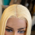 Golden Honey Front Lace Wig-Lace Front Wig-UNIQSO UK