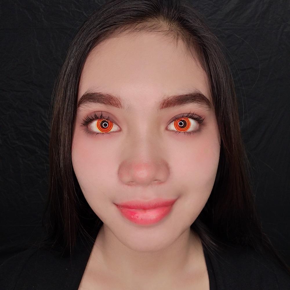 Sweety Crazy Yellow Spiral (1 lens/pack)-Crazy Contacts-UNIQSO