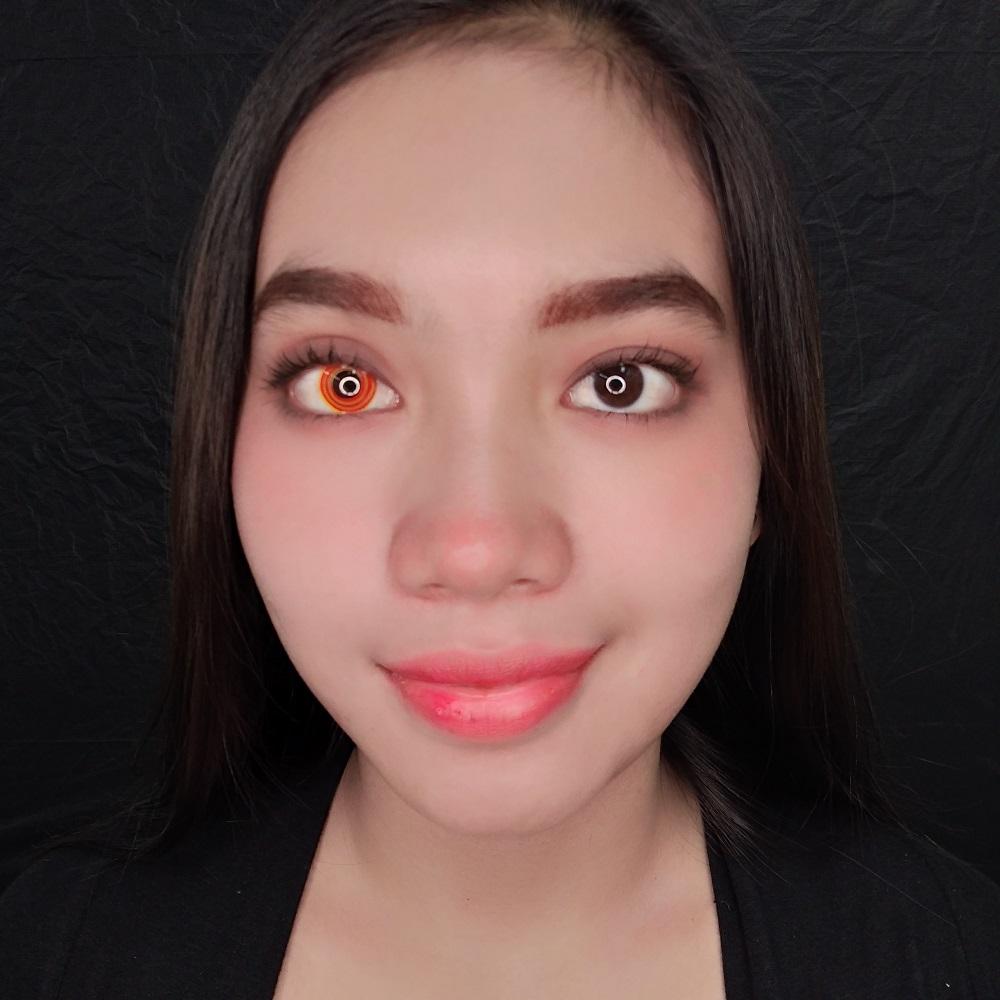 Sweety Crazy Yellow Spiral (1 lens/pack)-Crazy Contacts-UNIQSO