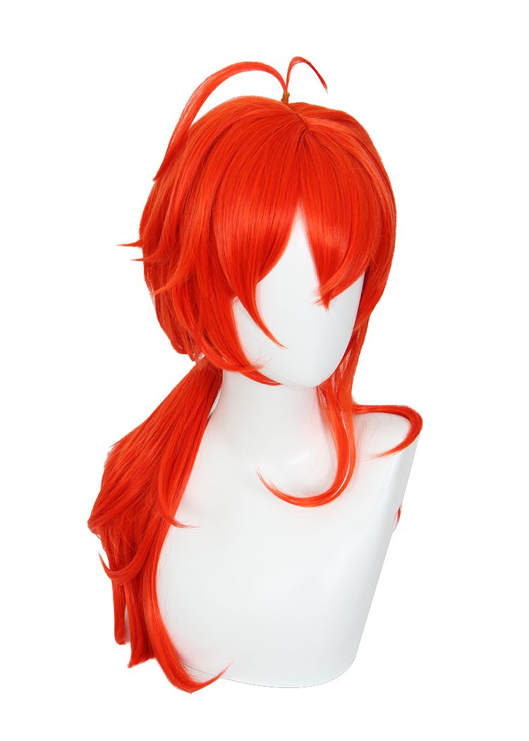 Cosplay Wig - Genshin Impact Diluc-Cosplay Wig-UNIQSO