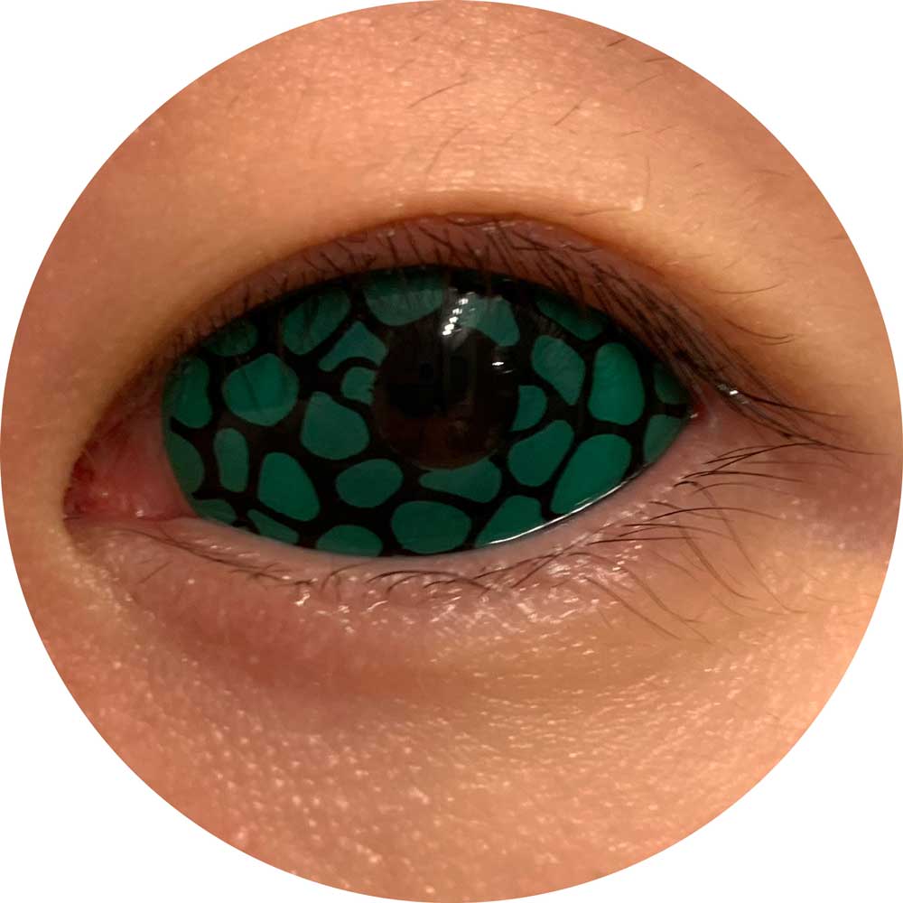 Sweety Sclera Contacts - Lizard Eye (1 lens/pack)-Sclera Contacts-UNIQSO