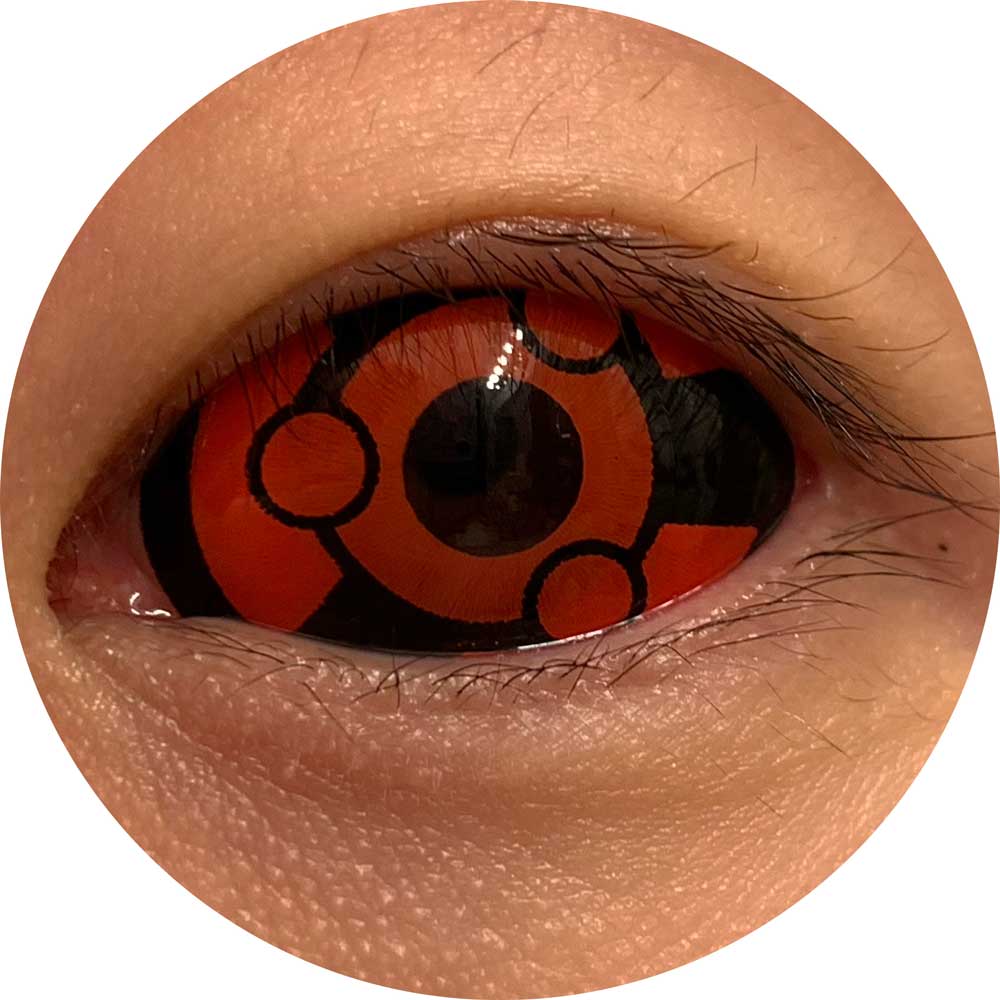 Sweety Sclera Contacts Madara Eternal Mangkeyo Sharingan (1 lens/pack)-Sclera Contacts-UNIQSO