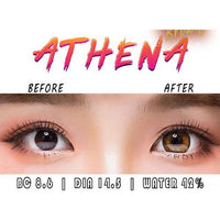 I.Fairy Athena Brown (1 lens/pack)-Colored Contacts-UNIQSO UK