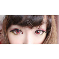 I.Fairy Cara Red (1 lens/pack)-Colored Contacts-UNIQSO UK
