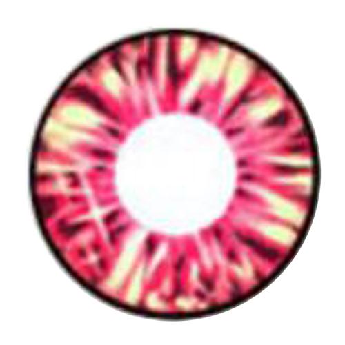 I.Fairy Cara Red (1 lens/pack)-Colored Contacts-UNIQSO UK