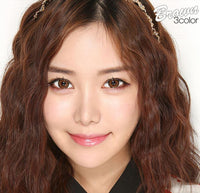 I.Fairy Cream Puff Brown (1 lens/pack)-Colored Contacts-UNIQSO UK