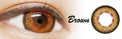 I.Fairy Cream Puff Brown (1 lens/pack)-Colored Contacts-UNIQSO UK