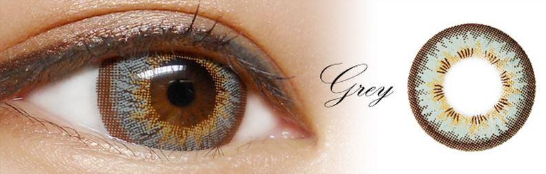 I.Fairy Cream Puff Grey (1 lens/pack)-Colored Contacts-UNIQSO UK
