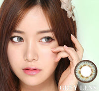 I.Fairy Cream Puff Grey (1 lens/pack)-Colored Contacts-UNIQSO UK