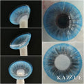 Kazzue Alluring Blue colored contacts