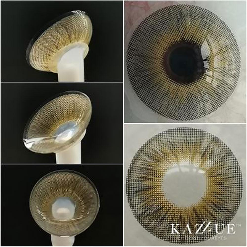 Kazzue Alluring Grey (1 lens/pack)-Colored Contacts-UNIQSO UK