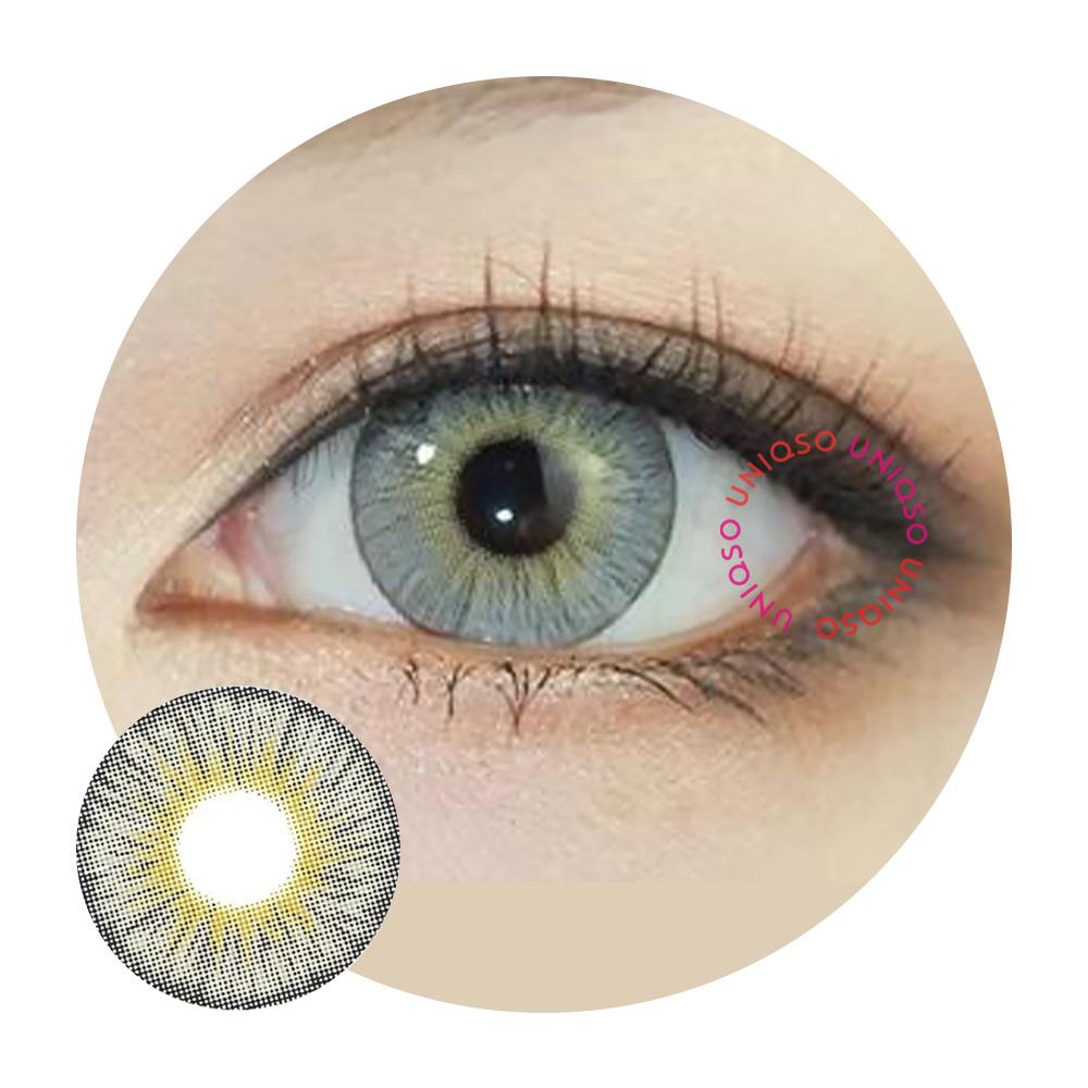 Kazzue Alluring Grey (1 lens/pack)-Colored Contacts-UNIQSO UK
