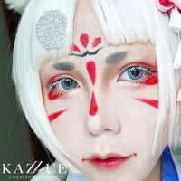 Kazzue Blissful Blue (1 lens/pack)-Colored Contacts-UNIQSO UK
