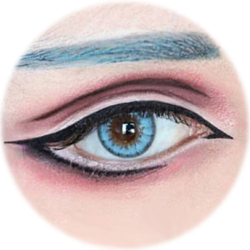 Kazzue Blissful Blue (1 lens/pack)-Colored Contacts-UNIQSO UK