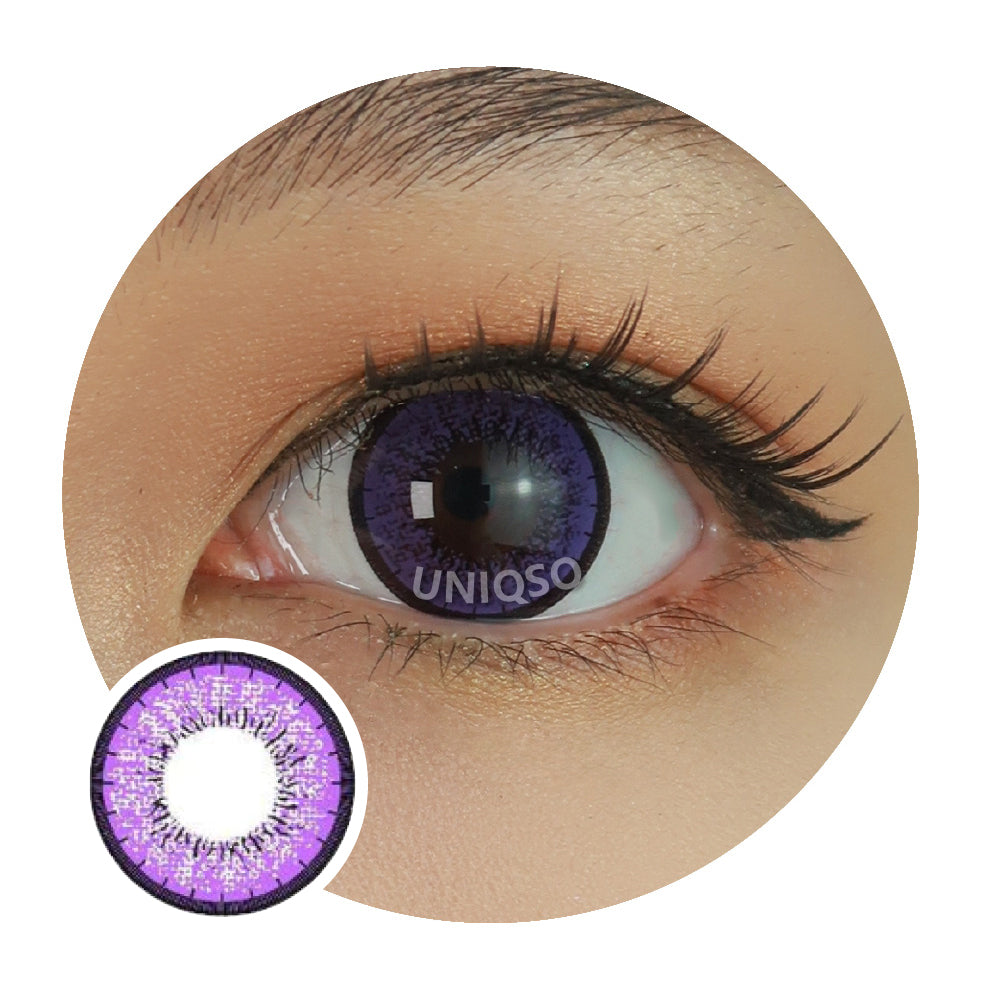 Kazzue Blytheye Violet (1 lens/pack)-Colored Contacts-UNIQSO UK