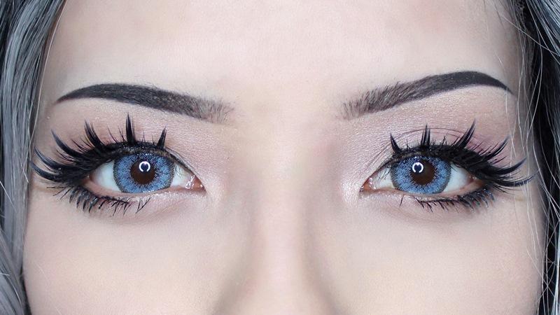 Kazzue Cherish Blue (1 lens/pack)-Colored Contacts-UNIQSO UK