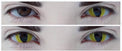 Kazzue Crazy Lens with Power - Cat Eyes (1 lens/pack)-Crazy Contacts-UNIQSO UK