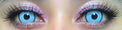 Kazzue Crazy Lens with Power - Gothic White (1 lens/pack)-Crazy Contacts-UNIQSO UK