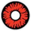 Kazzue Crazy Lens with Power - Red Wizard (1 lens/pack)-Crazy Contacts-UNIQSO UK