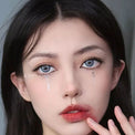 Kazzue Desire Blue colored contacts