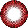 Kazzue Fairy Red (1 lens/pack)-Colored Contacts-UNIQSO UK