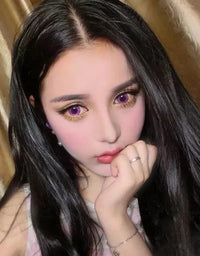Kazzue Fairy Violet (1 lens/pack)-Colored Contacts-UNIQSO UK
