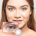 Kazzue Fay Pink (1 lens/pack)-Colored Contacts-UNIQSO UK