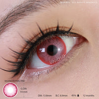 Kazzue Festival Pink (1 lens/pack)-Colored Contacts-UNIQSO UK