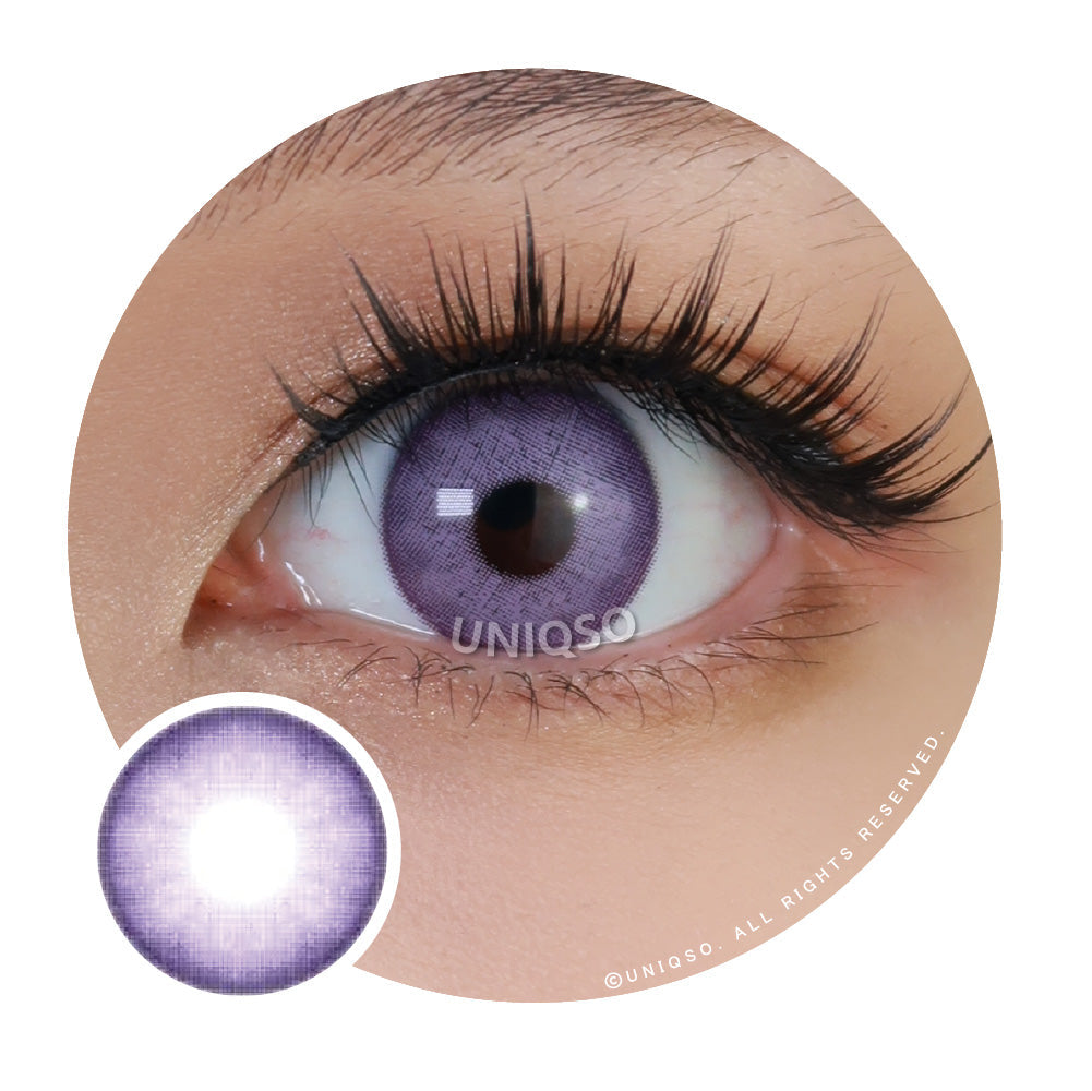 Kazzue Festival Violet (1 lens/pack)-Colored Contacts-UNIQSO UK