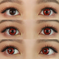 Kazzue Heavenly Cloud Nine Red (1 lens/pack)-Colored Contacts-UNIQSO UK