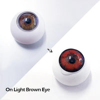 Kazzue Heavenly Cloud Nine Red (1 lens/pack)-Colored Contacts-UNIQSO UK