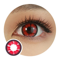 Kazzue Heavenly Cloud Nine Red (1 lens/pack)-Colored Contacts-UNIQSO UK