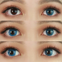 Kazzue Heavenly Cupcake Blue (1 lens/pack)-Colored Contacts-UNIQSO UK