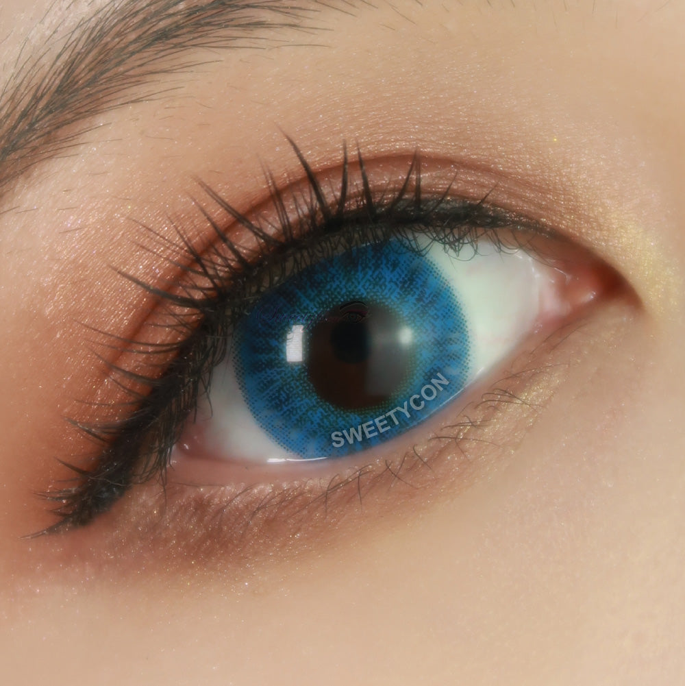 Kazzue Heavenly Cupcake Blue (1 lens/pack)-Colored Contacts-UNIQSO UK