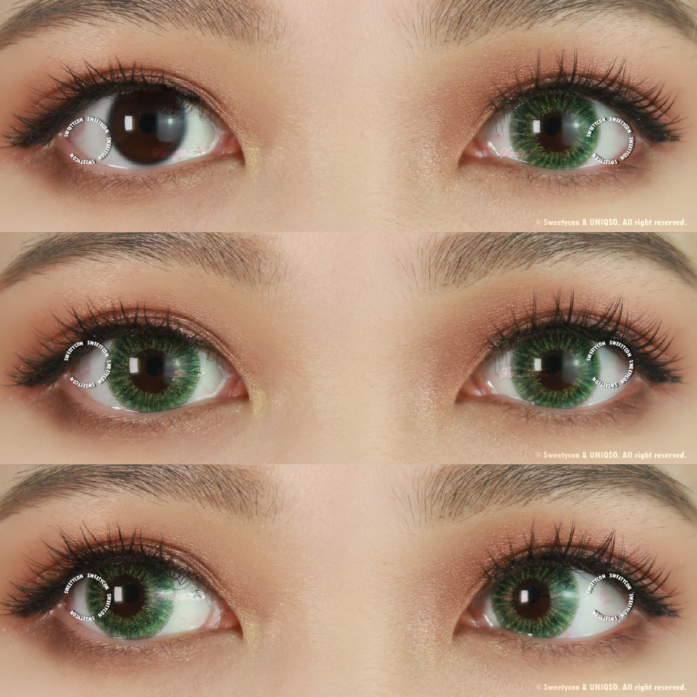 Kazzue Heavenly Lollipop Green (1 lens/pack)-Colored Contacts-UNIQSO UK