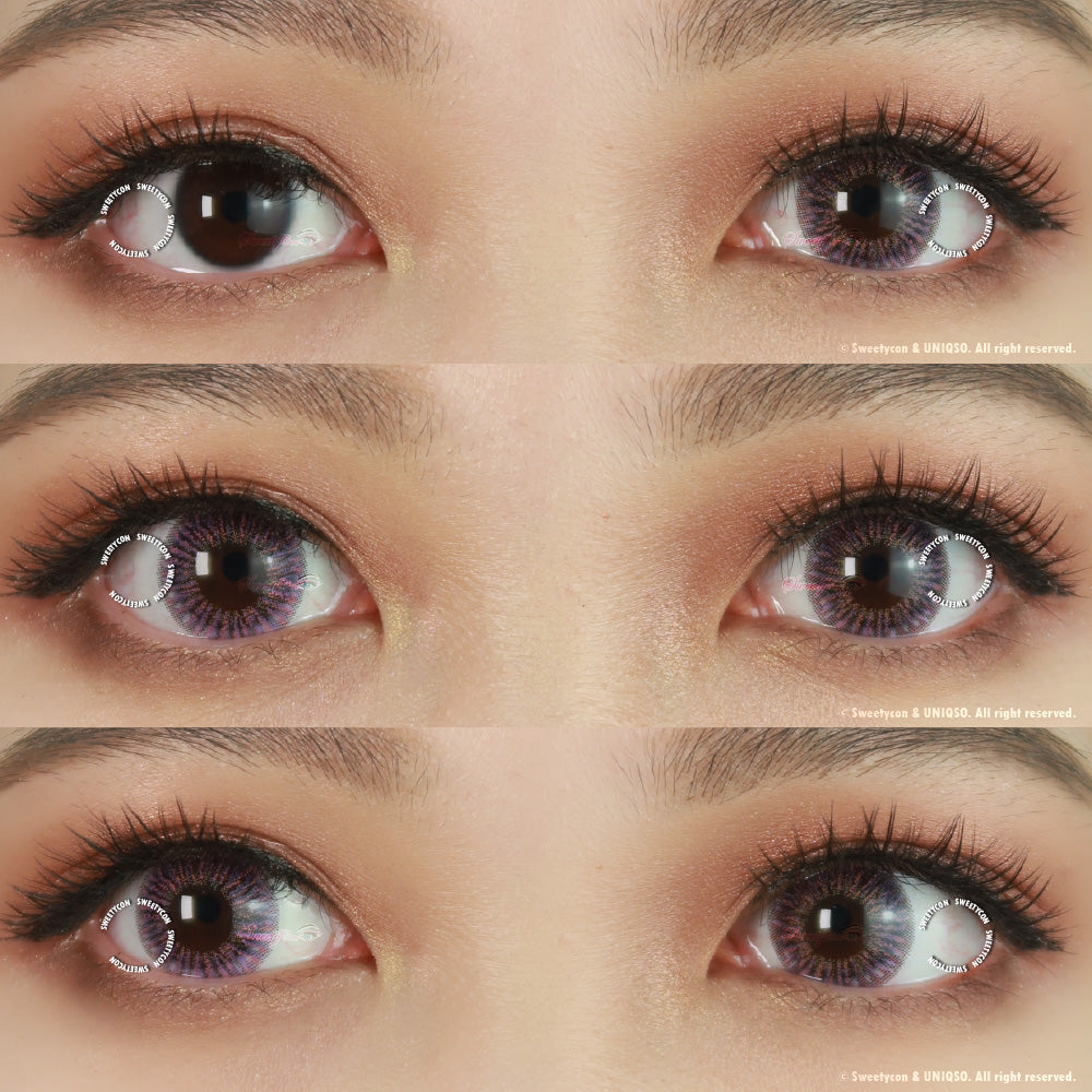Kazzue Heavenly Macaron Violet (1 lens/pack)-Colored Contacts-UNIQSO UK