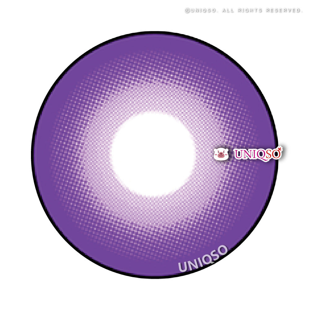 Kazzue Intense Pop Purple (1 lens/pack)-Colored Contacts-UNIQSO UK