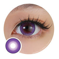 Kazzue Intense Pop Purple (1 lens/pack)-Colored Contacts-UNIQSO UK