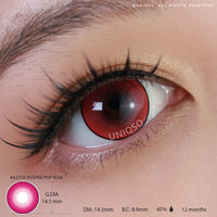 Kazzue Intense Pop Rose (1 lens/pack)-Colored Contacts-UNIQSO UK