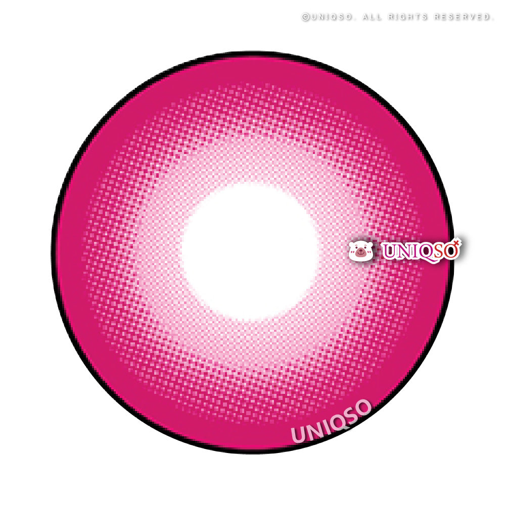 Kazzue Intense Pop Rose (1 lens/pack)-Colored Contacts-UNIQSO UK