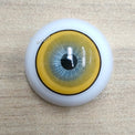 Kazzue Intense Pop Yellow colored contacts