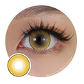 Kazzue Intense Pop Yellow colored contacts